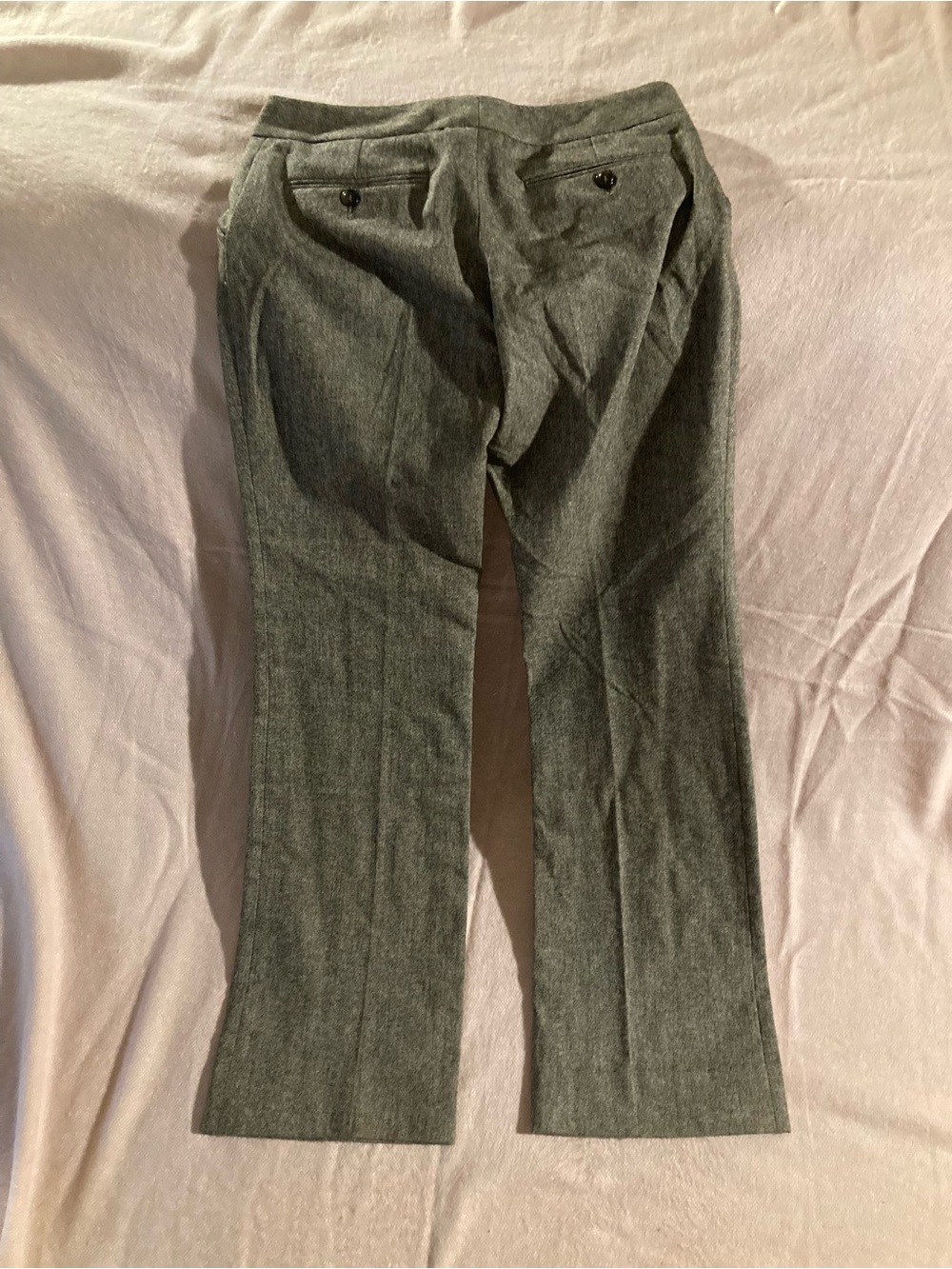 Dolce & Gabbana Men's Gray Wool Dress Trousers - Picture 6 of 9